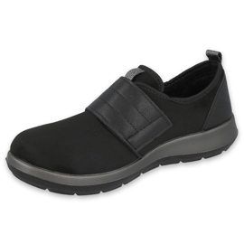 Zapatos de velcro para mujeres de Befado 156d002 negro 1