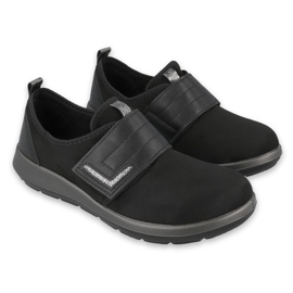 Zapatos de velcro para mujeres de Befado 156d002 negro 5
