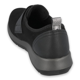 Zapatos de velcro para mujeres de Befado 156d002 negro 2