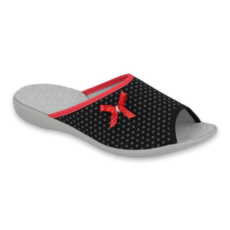Zapatos de mujer befado pu 254D109 negro rojo 1
