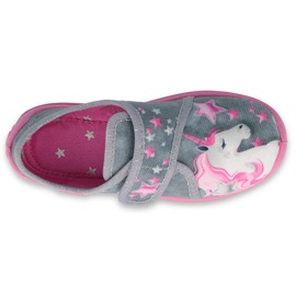 Calzado infantil befado 560X117 rosado gris 2