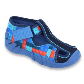 Calzado infantil befado 190P095 azul marino azul 2