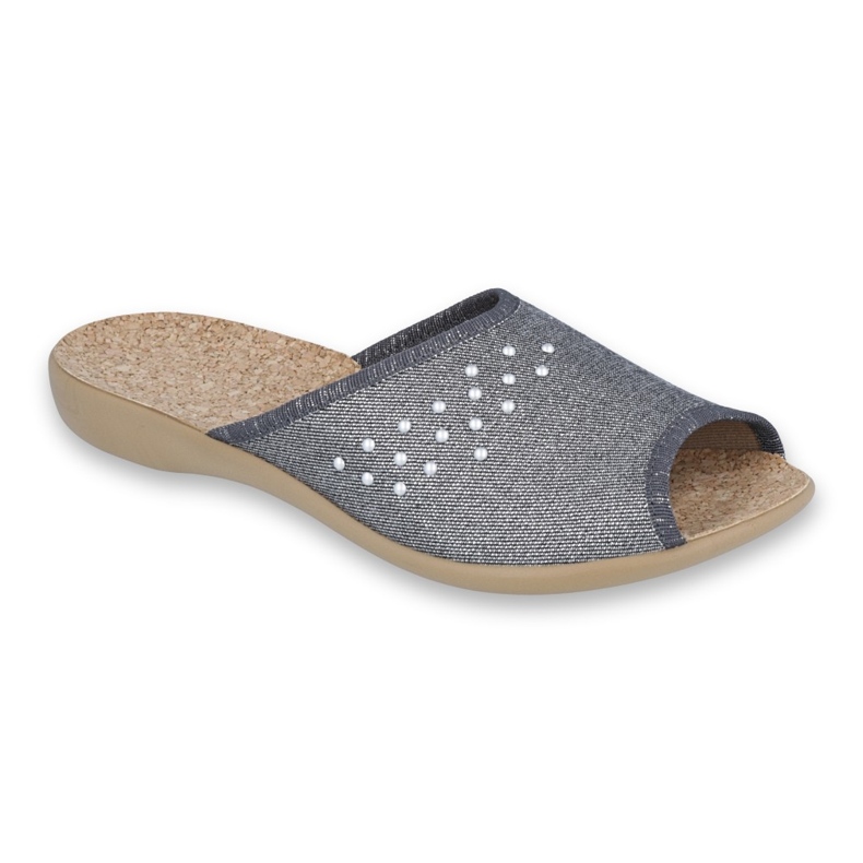 Zapatos de mujer befado pu 254D106 gris 1