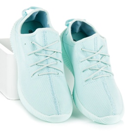 Vices Calzado textil con cordones azul 2