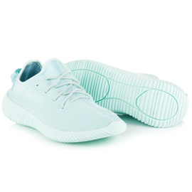 Vices Calzado textil con cordones azul 1