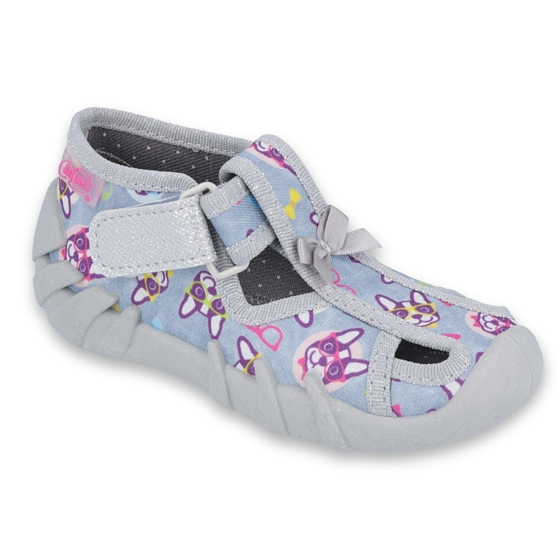 Calzado infantil befado 190P093 azul gris multicolor 1