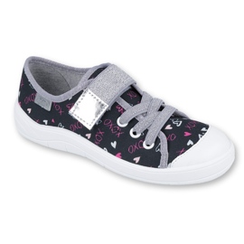 Calzado infantil befado 251Y142 rosa gris multicolor 1