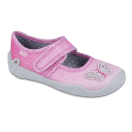 Calzado infantil befado 123X038 rosa 1