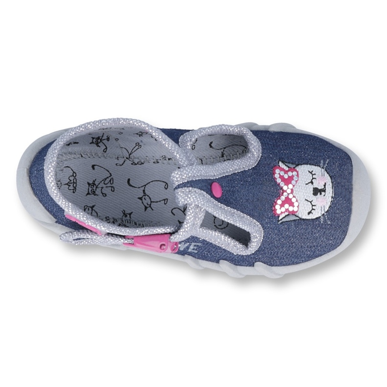 Calzado infantil befado 110P361 azul marino rosado multicolor 1