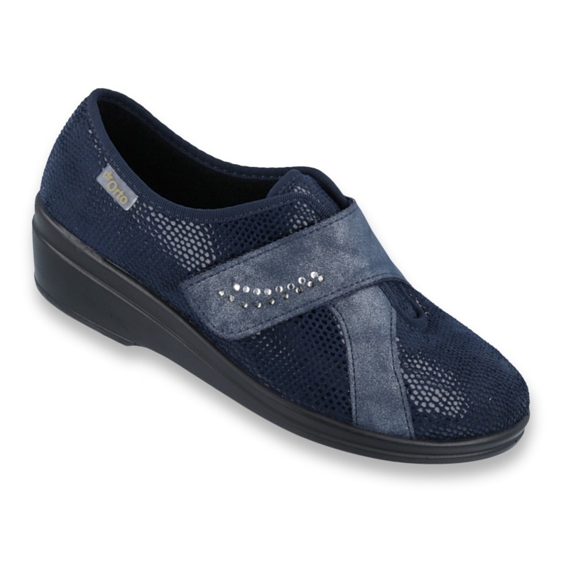 Zapatos de mujer befado pu 032D001 azul marino 2