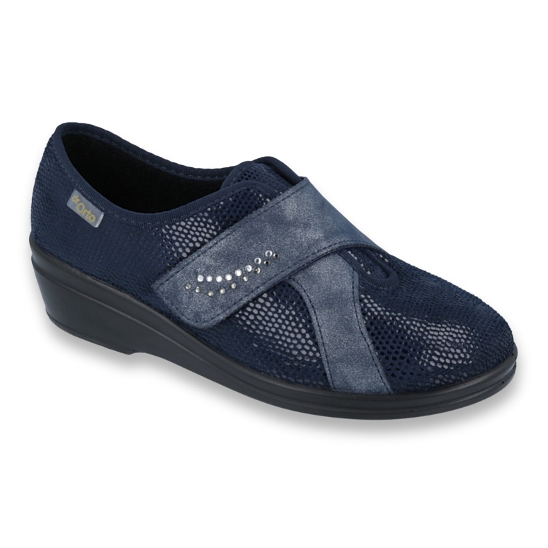 Zapatos de mujer befado pu 032D001 azul marino 1