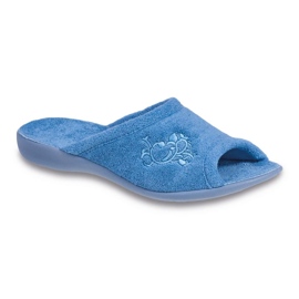 Zapatos de mujer befado pu 256D003 azul 1