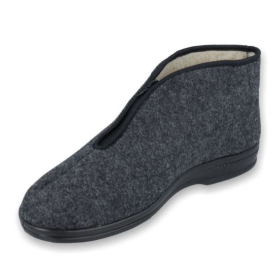 Zapatos befado hombre pu 100M047 gris 2