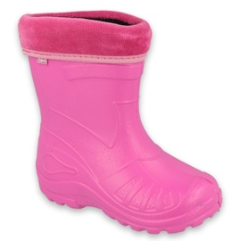 Bota de lluvia infantil befado rosa 162P101 rosado 4
