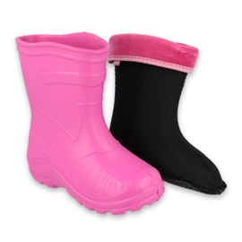 Bota de lluvia infantil befado rosa 162P101 rosado 3