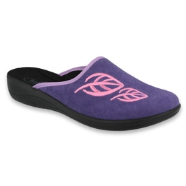 Zapatos de mujer befado pu 552D001 violeta rosado 1