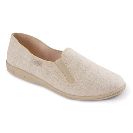 Zapatos befado de pvc para hombre 001M059 beige 1