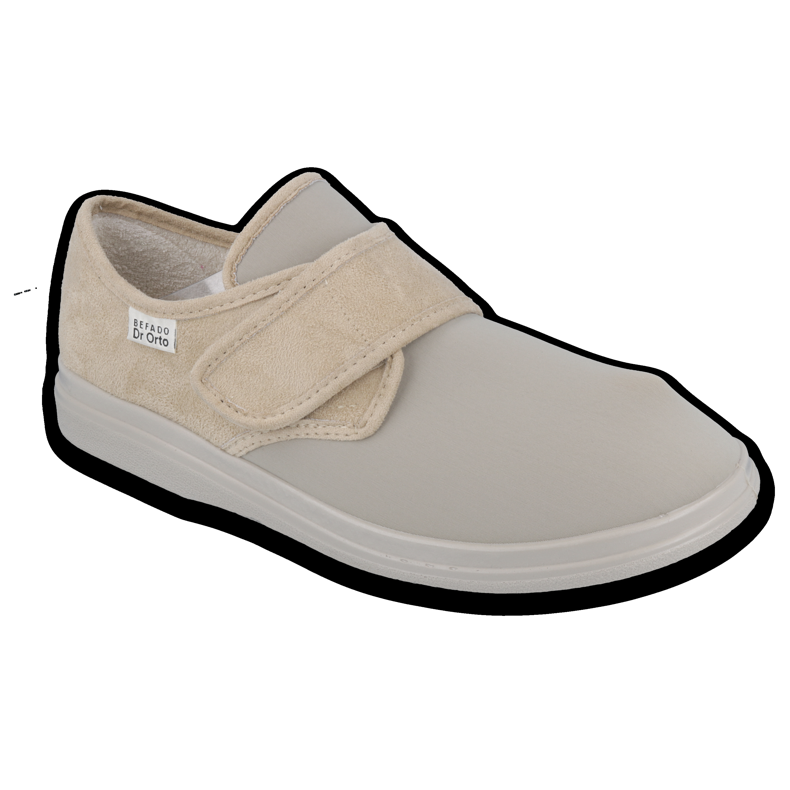 Zapatos de mujer befado pu 036D005 beige 1