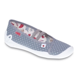 Calzado infantil befado 116Y199 blanco gris 1