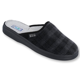Befado zapatos hombre pu 125M011 negro gris 1