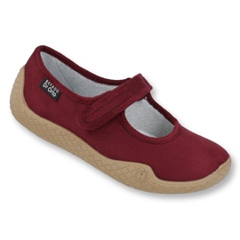 Befado Women's Shoes PU-Young 197D003 Borgoña rojo 1