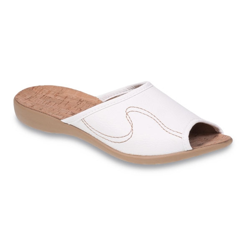 Zapatos de mujer befado pu 254D058 blanco 1