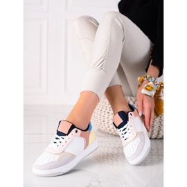 SHELOVET Zapatillas de mujer de colores multicolor 2