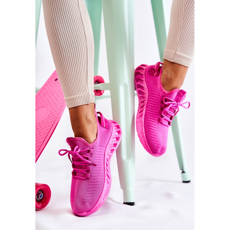 FM1 Deportivas Mujer Rosa Lenney rosado 2