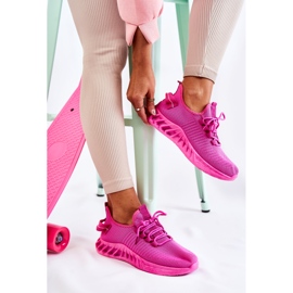 FM1 Deportivas Mujer Rosa Lenney rosado 5