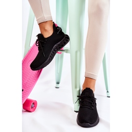 FM1 Deportivas Mujer Lona Negras Lenney negro 5