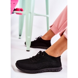 FM1 Zapatillas deportivas sin cordones Sequro para mujer de color negro 5