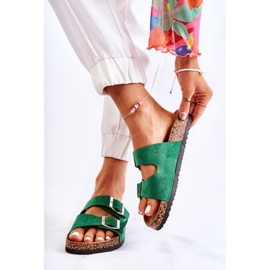 FB1 Slip-on verde de mujer Misandei 2 FB1 Slip-on verde de mujer Misandei 2