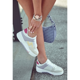 PS1 Deportivas Mujer Francis Beige multicolor 3