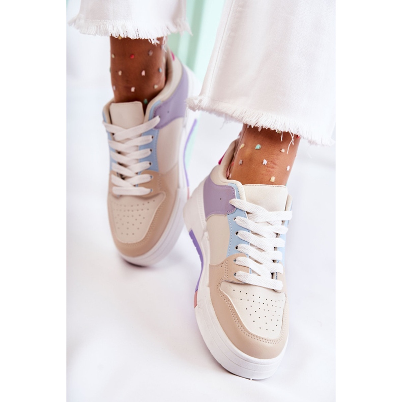 PS1 Deportivas Mujer Francis Beige multicolor 2 PS1 Deportivas Mujer Francis Beige multicolor 2