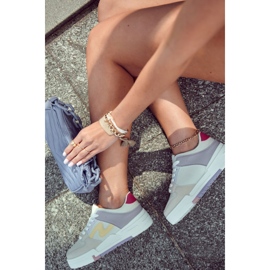 PS1 Deportivas Mujer Francis Beige multicolor 7