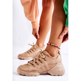 PG2 Deportivas deportivas mujer Azella zapatos beige 1