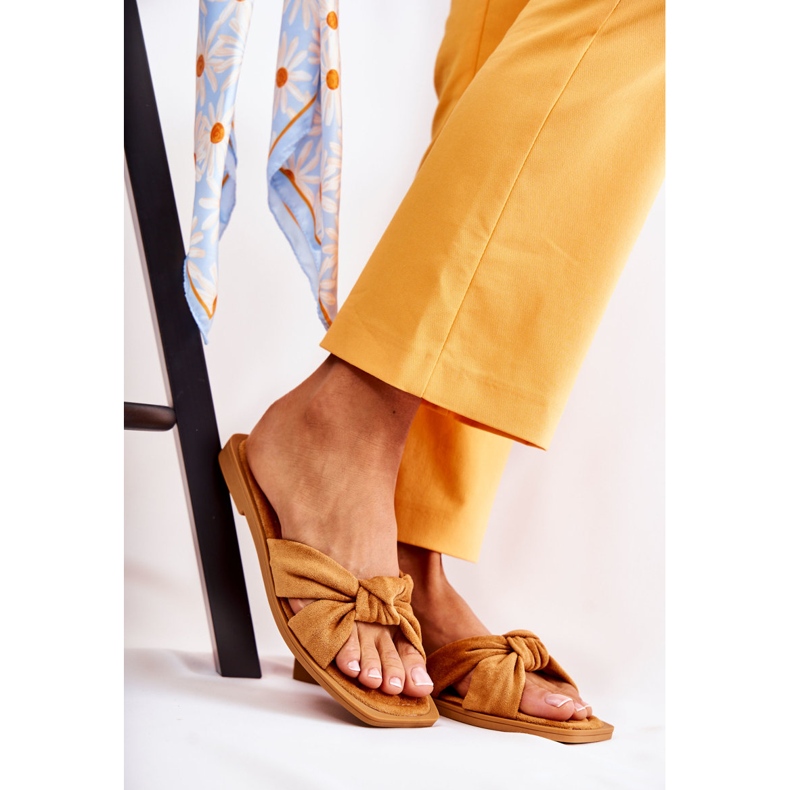 PG1 Pantuflas de ante a la moda para mujer Camel Lorrie marrón amarillo 1 PG1 Pantuflas de ante a la moda para mujer Camel Lorrie marrón amarillo 1