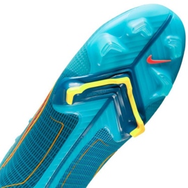 Nike Mercurial Vapor 14 Elite Fg M DJ2837 484-S zapatos de fútbol azul azul 5