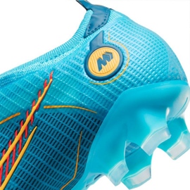 Nike Mercurial Vapor 14 Elite Fg M DJ2837 484-S zapatos de fútbol azul azul 7