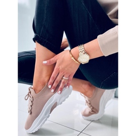 Zapatillas calcetín Wendy Khaki beige 2 Zapatillas calcetín Wendy Khaki beige 2