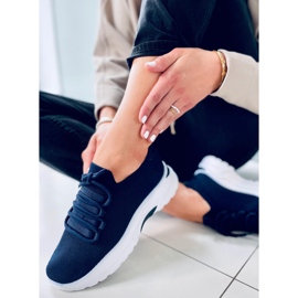 Zapatillas estilo calcetín Wendy Navy azul 5
