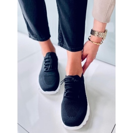 Zapatillas calcetín negras Thorne negro 1