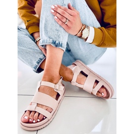 Sandalias mujer Patsy Nude beige rosado 2
