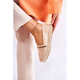 S.Barski Alpargatas clásicas de mujer sin cordones Cersei en beige 3