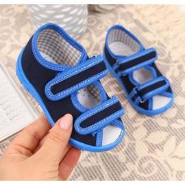 Chanclas niño sandalias casa Nazo azul 2 Chanclas niño sandalias casa Nazo azul 2