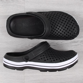 News Pantuflas foam negro calado NOVEDADES 2