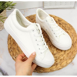 News Deportivas bajas de ecopiel blanca NOVEDADES blanco 3