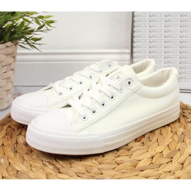 News Deportivas bajas de ecopiel blanca NOVEDADES blanco 2