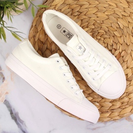 News Deportivas bajas de ecopiel blanca NOVEDADES blanco 5
