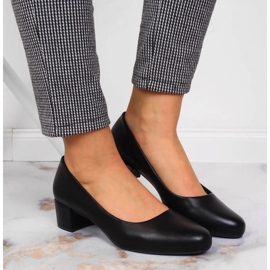 Negro Sergio Leone zapatos de salón negros 6
